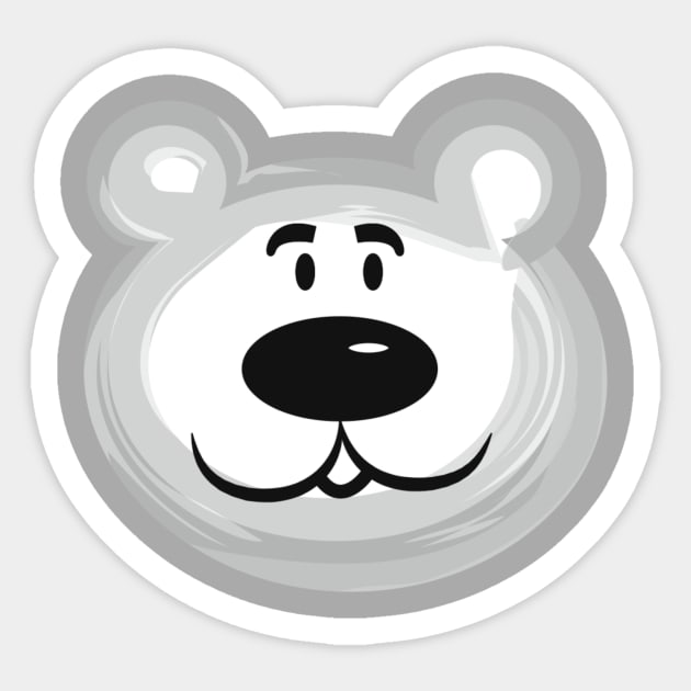 The Teddy Bear Sticker by carleson